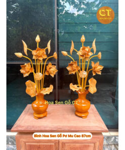Âm Hương Gỗ Mít Khắc Hoa
