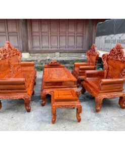 Bàn Ghế Gỗ Hương Bộ Nhỏ