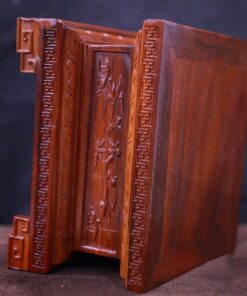 Kệ Nến Gỗ Hương Đôi Lớn