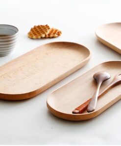 Khay Hương Gỗ Mít Oval