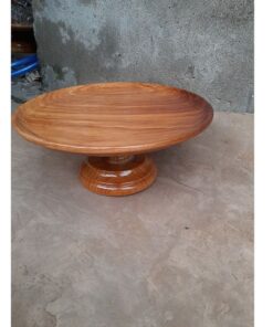 Mâm Hoa Quả Gỗ Hương Tròn