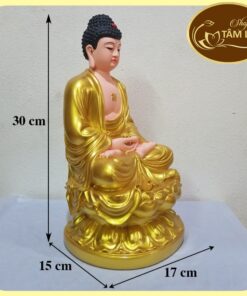 Tượng Phật Gỗ A Di Đà 50cm