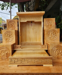 Tượng Phật Thích Ca Gỗ Mít 45cm